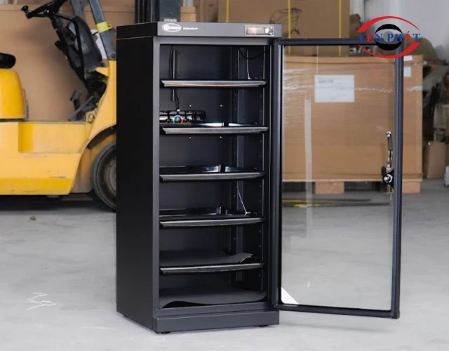 Tủ chống ẩm cho nhiếp ảnh gia bán chuyên