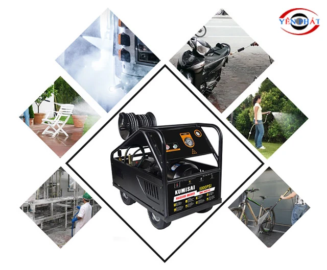 Ứng dụng máy rửa xe