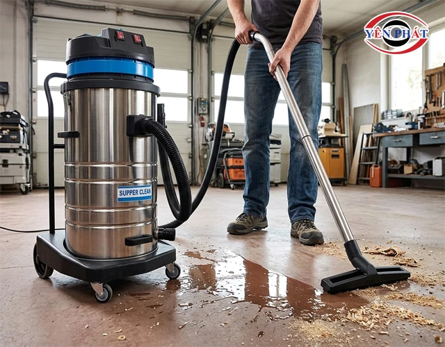 Khả năng hút bụi Khô và Ướt