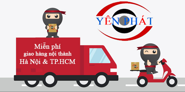 Yên Phát có dịch vụ miễn phí giao hàng cho các đơn hàng nội thành Hà Nội và TP.HCM