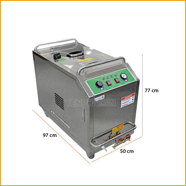 Máy rửa xe nước nóng Optima DM (DS) được thiết kế hiện đại, dễ dàng sử dụng