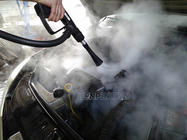 Khả năng làm sạch hiệu quả của máy rửa xe hơi nước nóng Optima DM (DS)