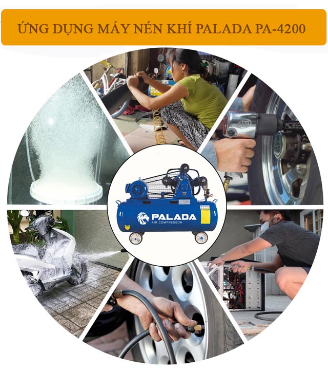 ứng dụng máy nén khí công nghiệp Palada PA-4200
