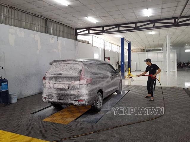 Rửa xe tại Bắc Giang