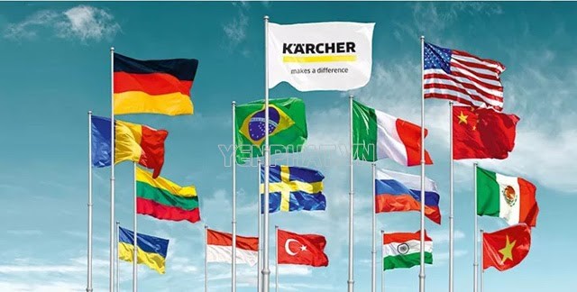Karcher - Thương hiệu dẫn đầu thế giới về sản phẩm máy phun rửa áp lực cao