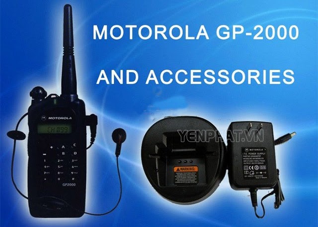 Bộ đàm quân đội Motorola GP-2000 UHF
