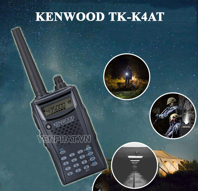 máy bộ đàm cầm tay kenwood tk-k4at | Điện Máy Yên Phát