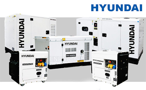Máy phát điện hyundai có nhiều dòng máy 