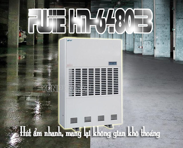 máy hút ẩm fujie hm-6480eb giá rẻ | Điện Máy Yên Phát