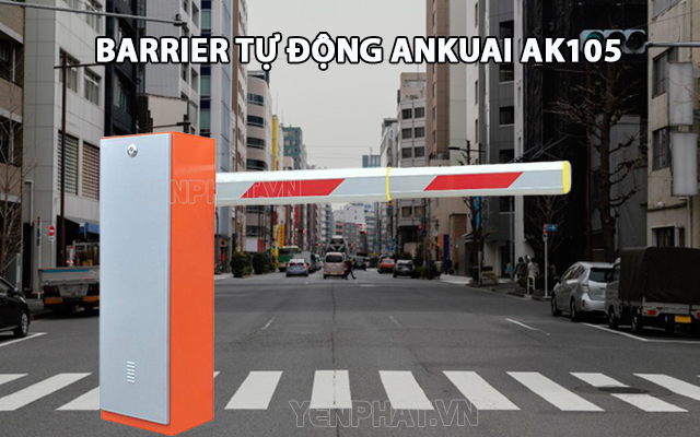 Barrier tự động Ankuai AK105 là sản phẩm bán chạy nhất hiện nay