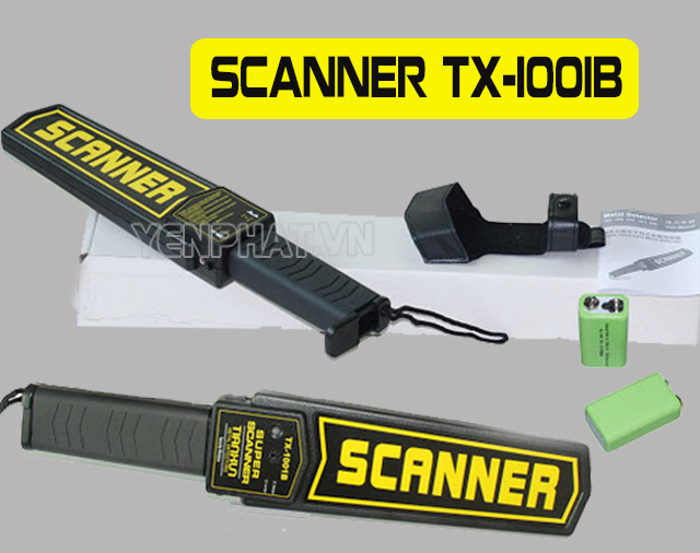 Đầu tư ngay máy dò kim loại Scanner TX-1001B!