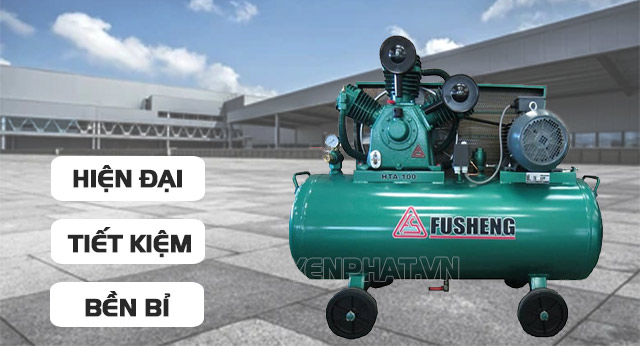 Máy nén khí piston cao áp Fusheng HTA-100 có nhiều ưu điểm nổi bật