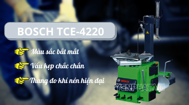 Bosch TCE-4220 có rất nhiều điểm nổi bật thu hút người sử dụng