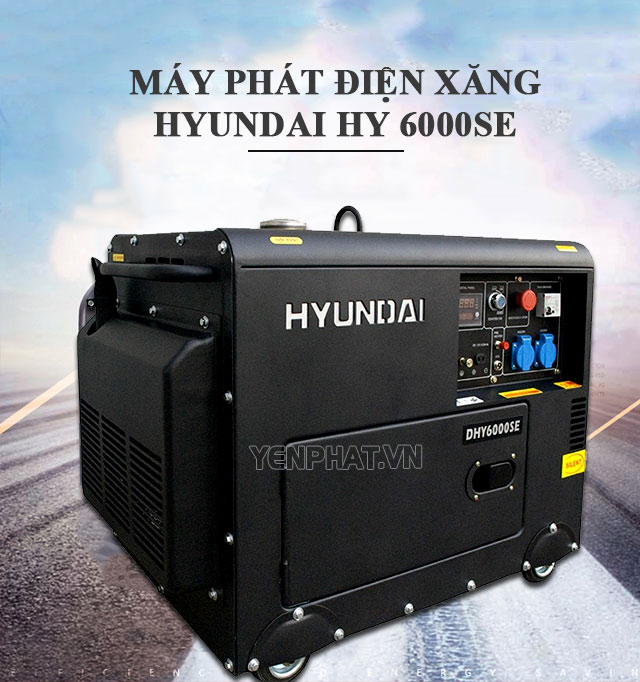 Máy phát điện xăng Hyundai HY 6000SE