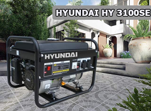 máy phát điện xăng Hyundai HY 3100SE