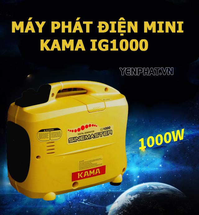 Máy phát điện KAMA IG1000