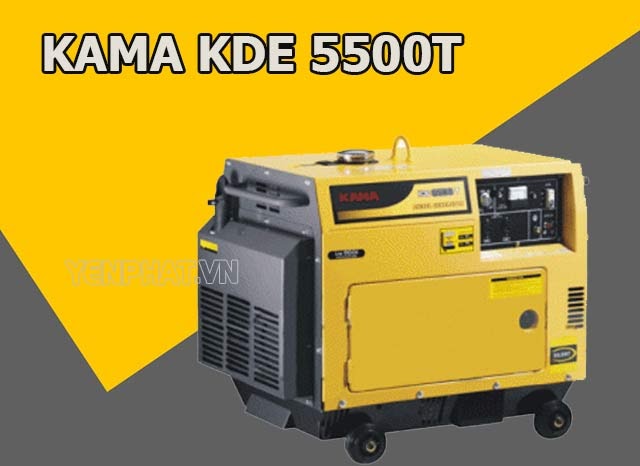 Máy phát điện công nghiệp KAMA KDE 5500T