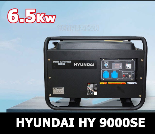 Máy phát điện công nghiệp Hyundai HY 9000SE