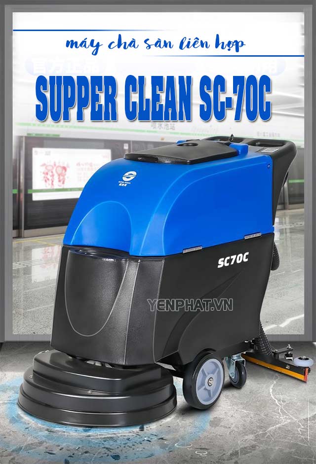 Máy chà sàn liên hợp Supper Clean SC-70C