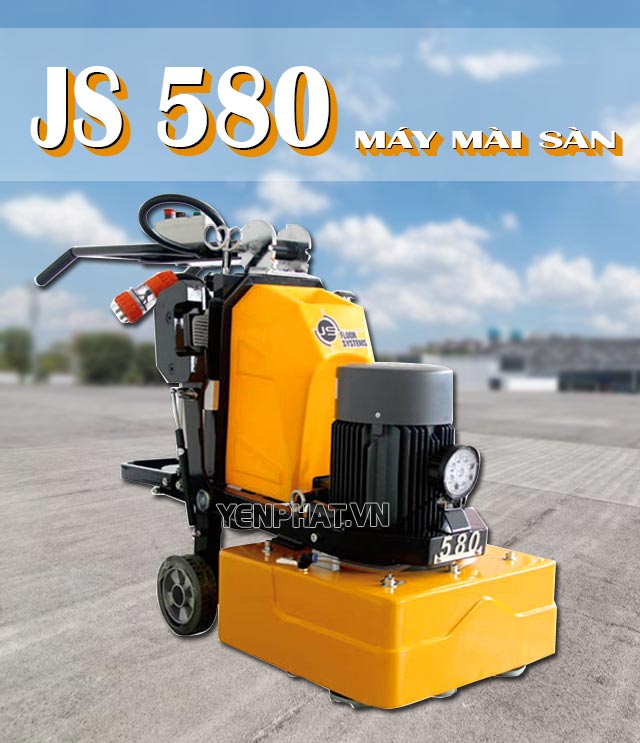 Cấu tạo máy mài sàn bê tông JS 580