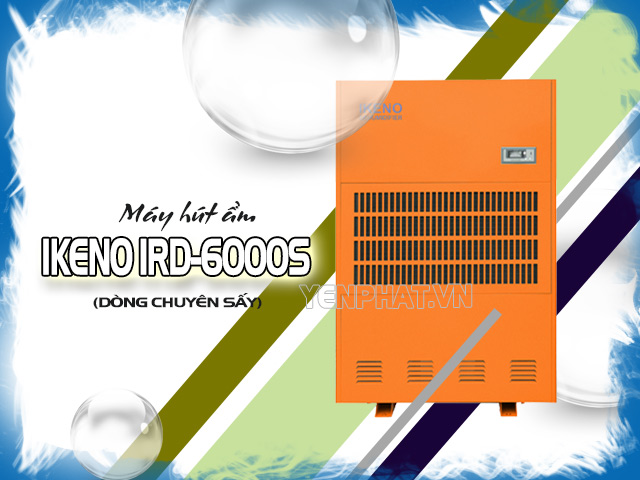 máy hút ẩm công nghiệp IKENO IRD-6000S