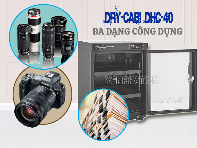 công dụng tủ chống ẩm DRY-CABI DHC-40