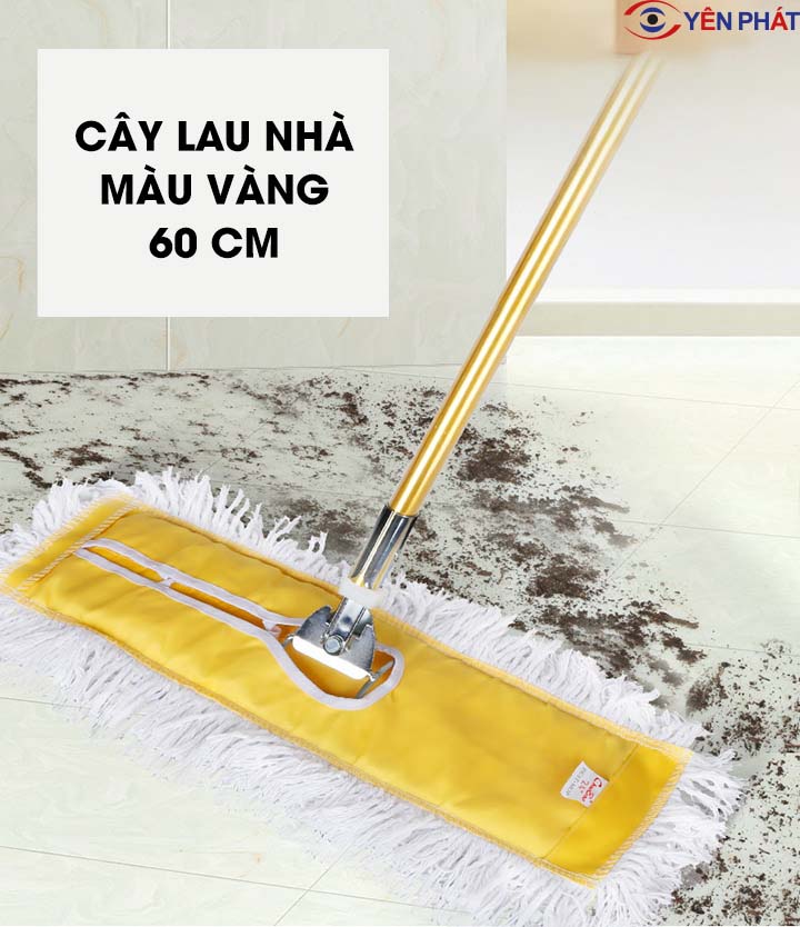 cây lau sàn màu vàng 60cm | Điện Máy Yên Phát
